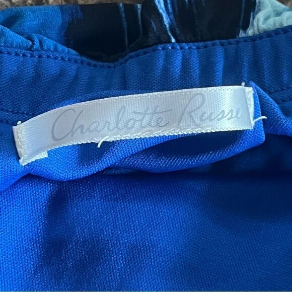 Charlotte Russe Strapless Bandeau Empire Mini Dress w/ built In bra​​​​​ - Picture 5 of 5